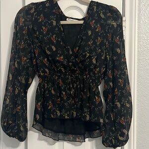 Abercrombie & Fitch Floral Blouse | Small